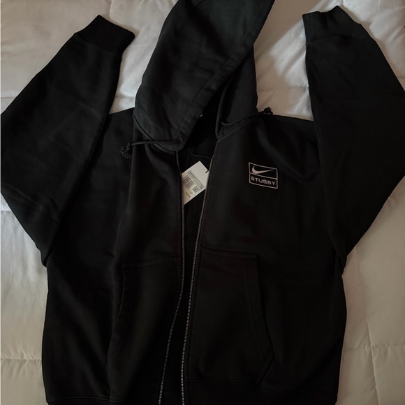 Nike x stussy Black Fleece zip up